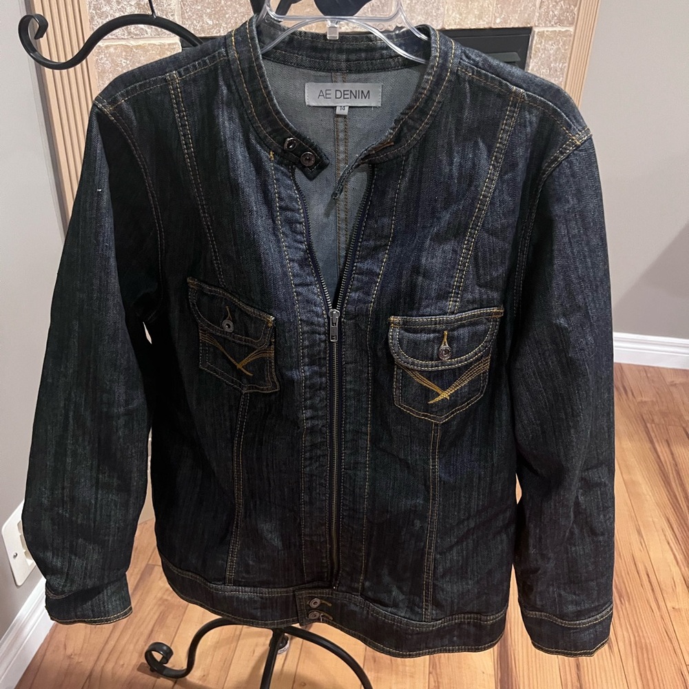 Women's Black Jean Jacket